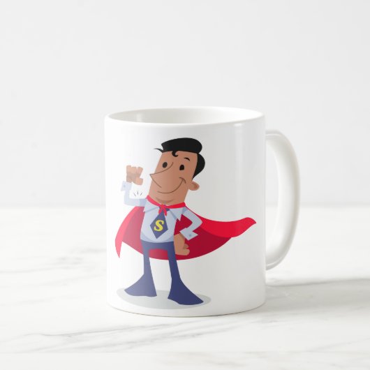 Super Beamter oder Super Chef Kaffeetasse (VorderseiteRechts)