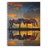 Super Beautiful Wild Horses Notizblock (Vorderseite)
