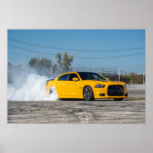 Super Bee Burnout Poster (Vorne)