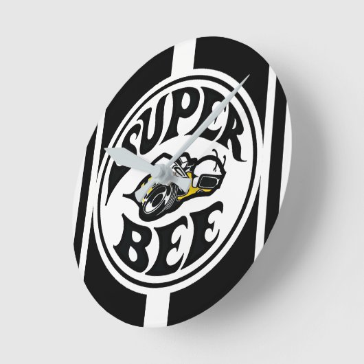 Super Bee Clock Runde Wanduhr (Winkel)