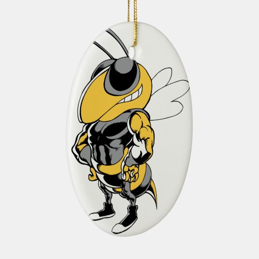 Super Bee Keramik Ornament (Rechts)