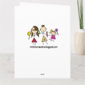 Super Big Llama bin mein Valentine? Ich liebe dich Karte (Rückseite)