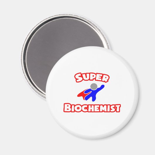 Super Biochemiker Magnet (Vorderseite/Rückseite)