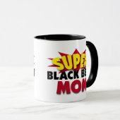 Super Black Belt Mama Tasse (VorderseiteRechts)