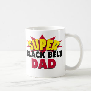 Super Black Belt Papa Kaffeetasse