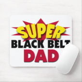 Super Black Belt Vater Mousepad (Mit Mouse)