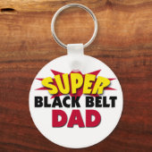 Super Black Belt Vater Schlüsselanhänger (Vorderseite)