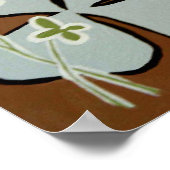 SUPER BLAUE BLUME POSTER (Ecke)