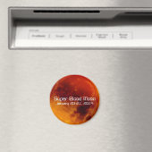 Super Blood Moon Eclipse 2019 Magnet (In Situ (Geschirrspüler))