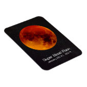 Super Blood Moon Eclipse 2019 Magnet (Rechte Seite)