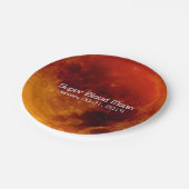 Super Blood Moon Eclipse 2019 Pappteller (Schrägansicht)