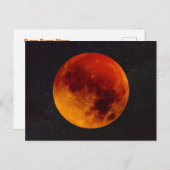 Super Blood Moon Eclipse 2019 Postkarte (Vorne/Hinten)