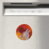 Super Blood Wolf Moon 2019 Magnet (In Situ (Geschirrspüler))