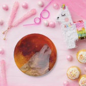 Super Blood Wolf Moon 2019 Pappteller (Party)