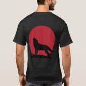 Super Blood Wolf Moon Lunar Eclipse 2019 T-Shirt (Rückseite)