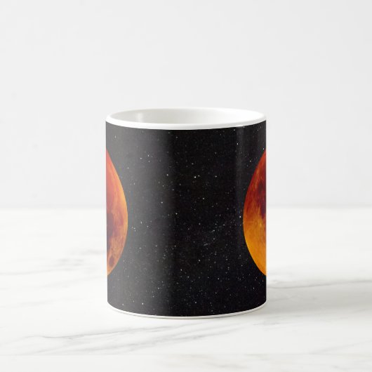 Super Blue Blood Moon Kaffeetasse (Mittel)