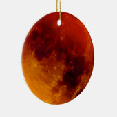 Super Blue Blood Moon Keramikornament (Rechts)