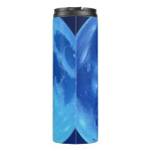 Super Blue Moon in der Sky Tumbler Thermosbecher (Rückseite)