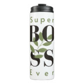 Super Boss je Minimalart Thermal Tumbler Thermosbecher (Vorderseite)