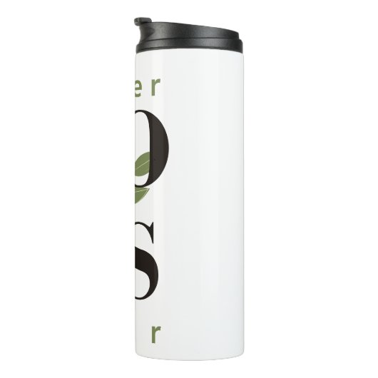 Super Boss je Minimalart Thermal Tumbler Thermosbecher (Nach rechts gedreht)