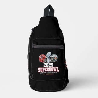 Super Bowl Showdown 2025 Crossbody Bag