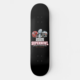 Super Bowl Showdown 2025 Skateboard