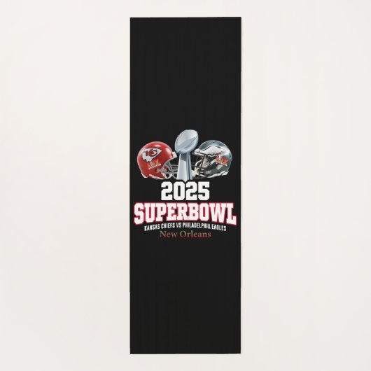 Super Bowl Showdown 2025 Yogamatte (Rückseite)