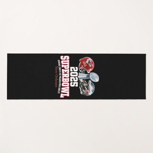 Super Bowl Showdown 2025 Yogamatte (Vorderseite (Horizontal))