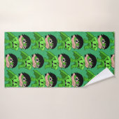 Super Boy Action Hero Badehandtuch (Badehandtuch)