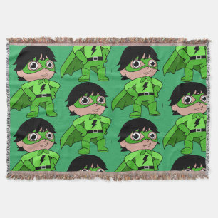Super Boy Action Hero Decke