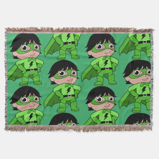 Super Boy Action Hero Decke (Vorderseite)