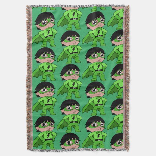 Super Boy Action Hero Decke (Vorderseite Vertikal)