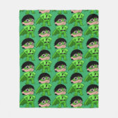 Super Boy Action Hero Fleecedecke (Vorderseite)