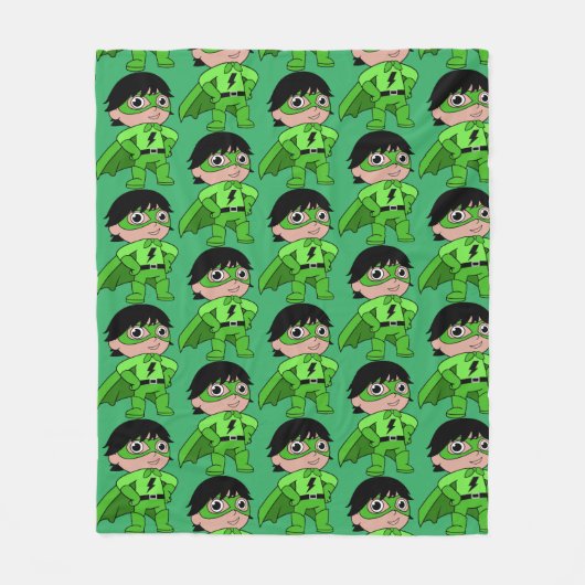 Super Boy Action Hero Fleecedecke (Vorderseite)