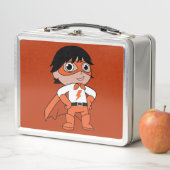 Super Boy Action Hero Metall Brotdose (Beispiel)