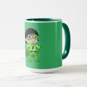 Super Boy Action Hero Tasse (VorderseiteRechts)