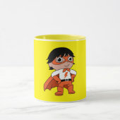 Super Boy Action Hero Tasse (Zentrum)