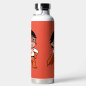 Super Boy Action Hero Trinkflasche (Rechts)