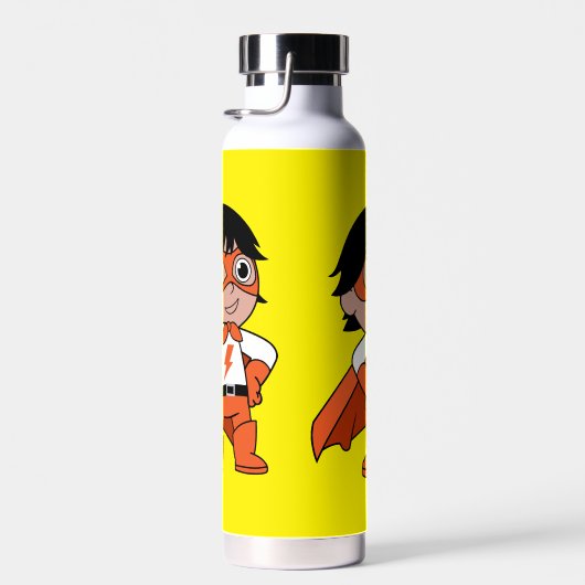 Super Boy Action Hero Trinkflasche (Rechts)