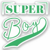 Super Boy Aufkleber (Vorderseite)