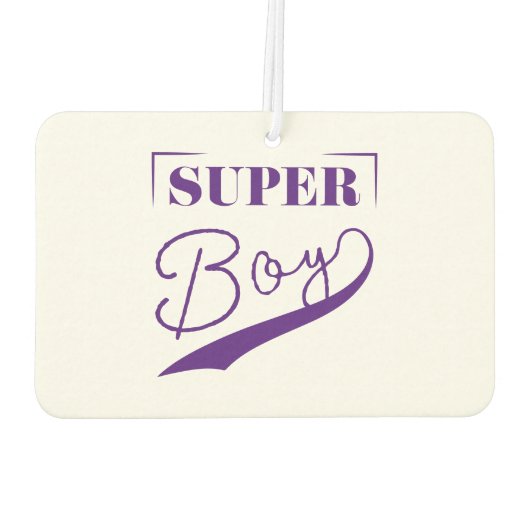 Super Boy Autolufterfrischer (Rückseite)