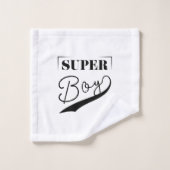 Super Boy Badhandtuch Set (Waschlappen)