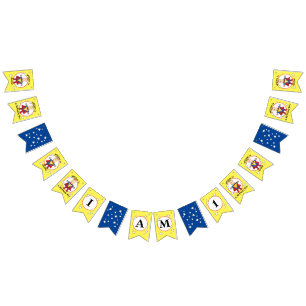Super Boy Birthday Banner für Ihm