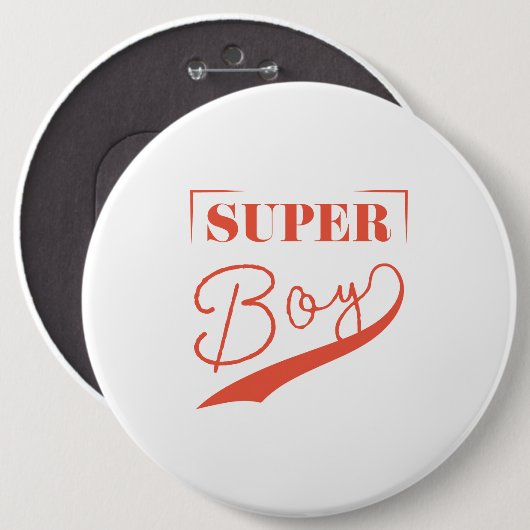 Super Boy Button (Vorne & Hinten)