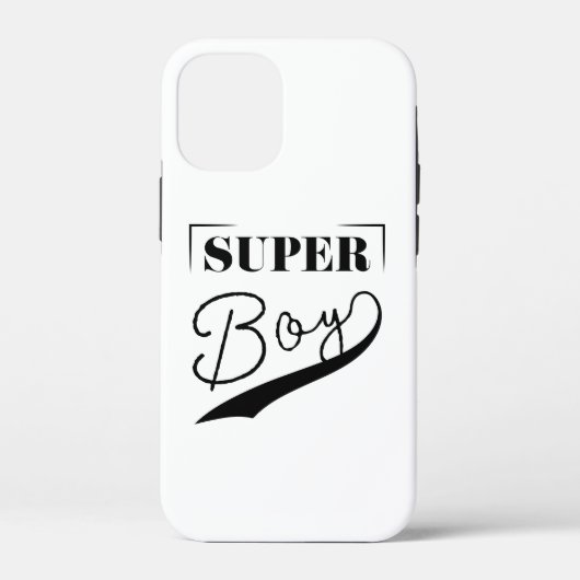 Super Boy Case-Mate iPhone Hülle (Rückseite)