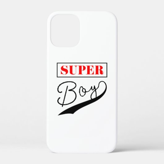 Super Boy Case-Mate iPhone Hülle (Rückseite)