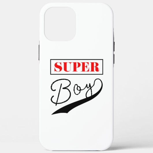 Super Boy Case-Mate iPhone Hülle (Rückseite)