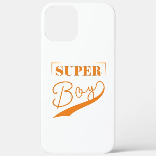 Super Boy Case-Mate iPhone Hülle (Rückseite)