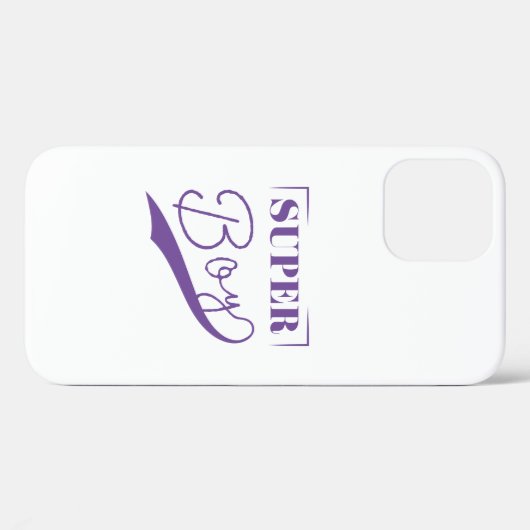 Super Boy Case-Mate iPhone Hülle (Rückseite (Horizontal))