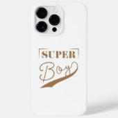 Super Boy Case-Mate iPhone Hülle (Rückseite)